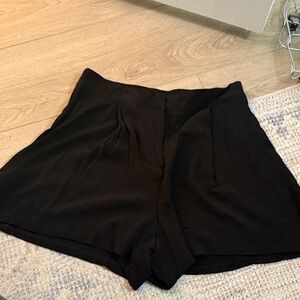 Astr High Waist Black Women's Shorts